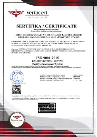 ISO 9001:2015 Quality Management System