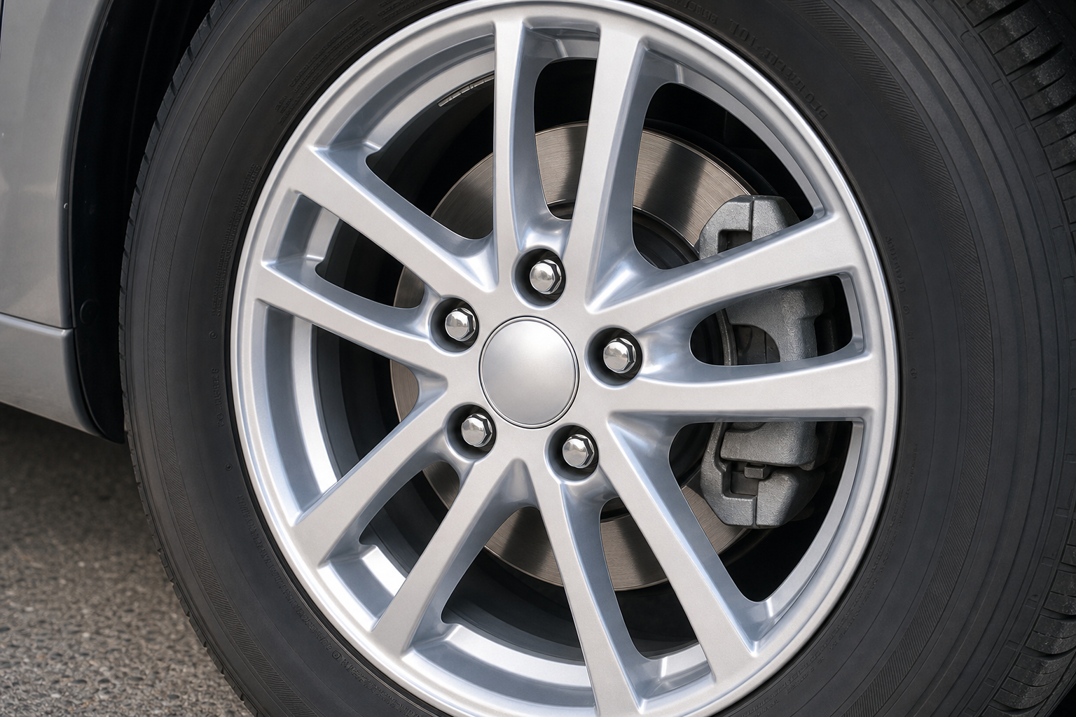 Wheel Rim Cleaning